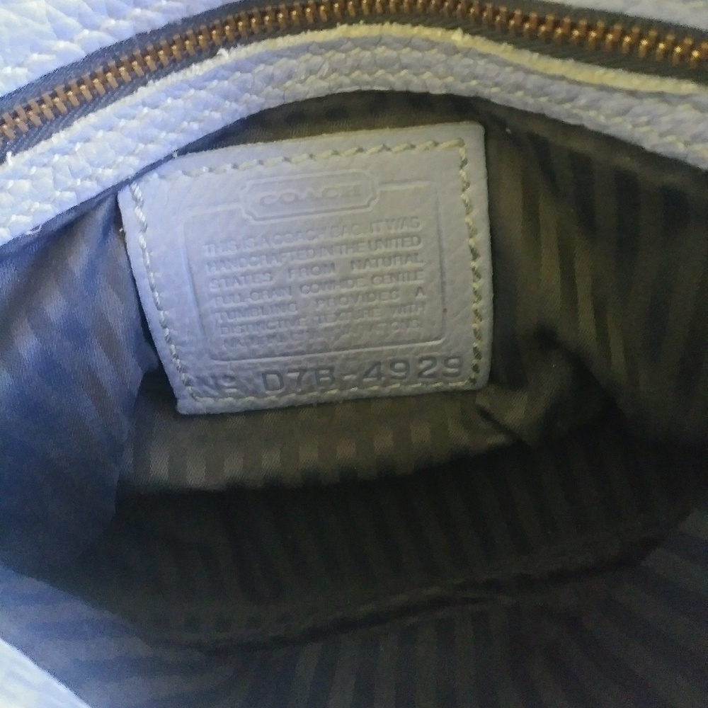VINTAGE COACH BAG FLAP SONOMA 1997_7